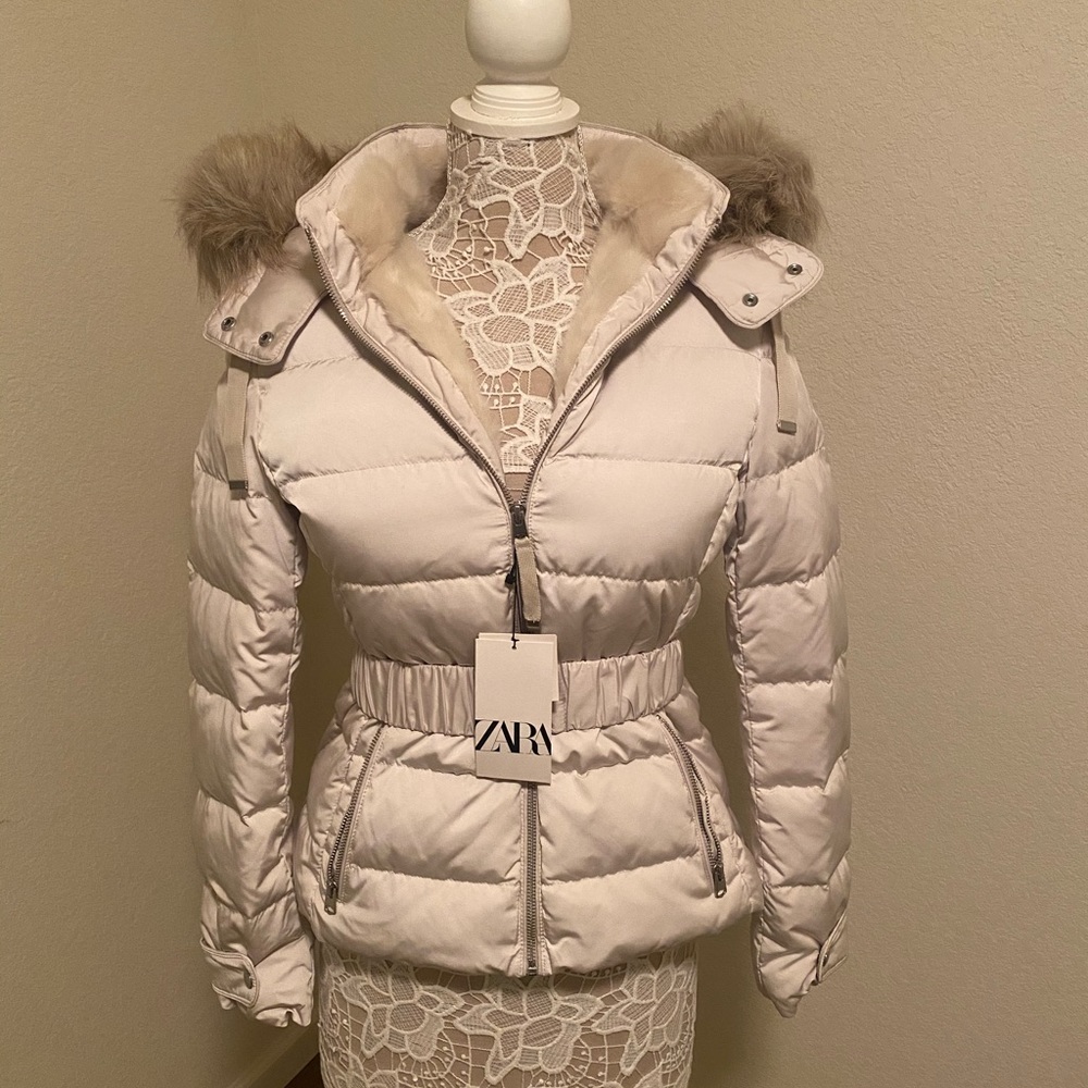 Zara Down Parka Jacket (NWT)